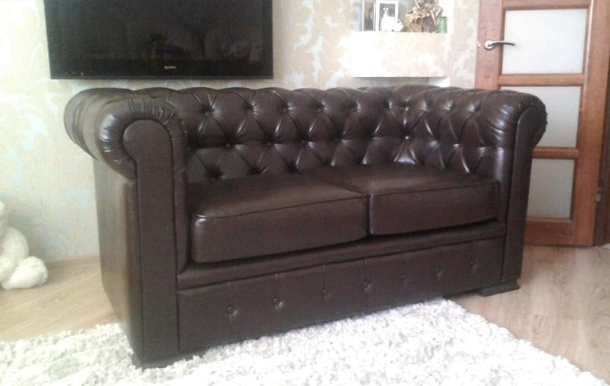 выполненные работы по ремонту и перетяжке мебели 