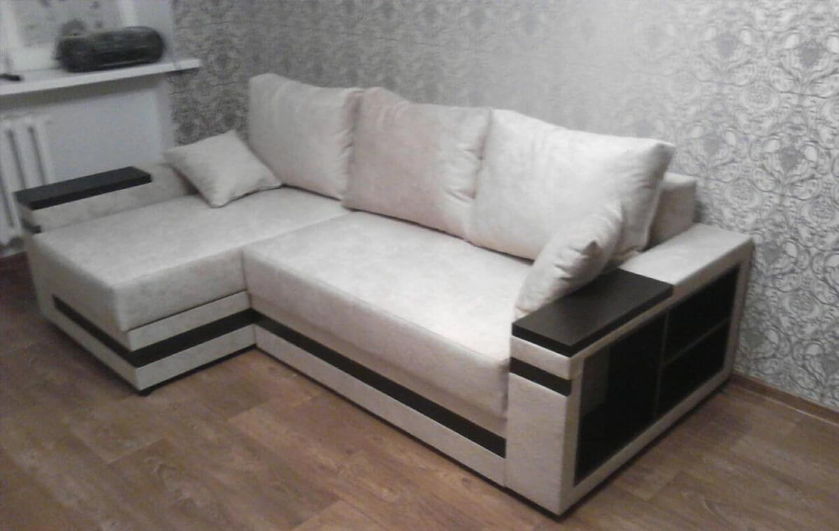 выполненные работы по ремонту и перетяжке мебели 